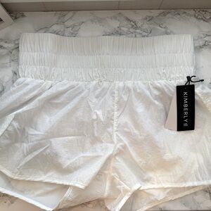 🛍️ White Women's Running Shorts XL